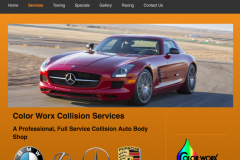 SEO for Color Worx Collision in Downingtown Pa