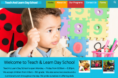 website design for Day Care in Downingtown PA